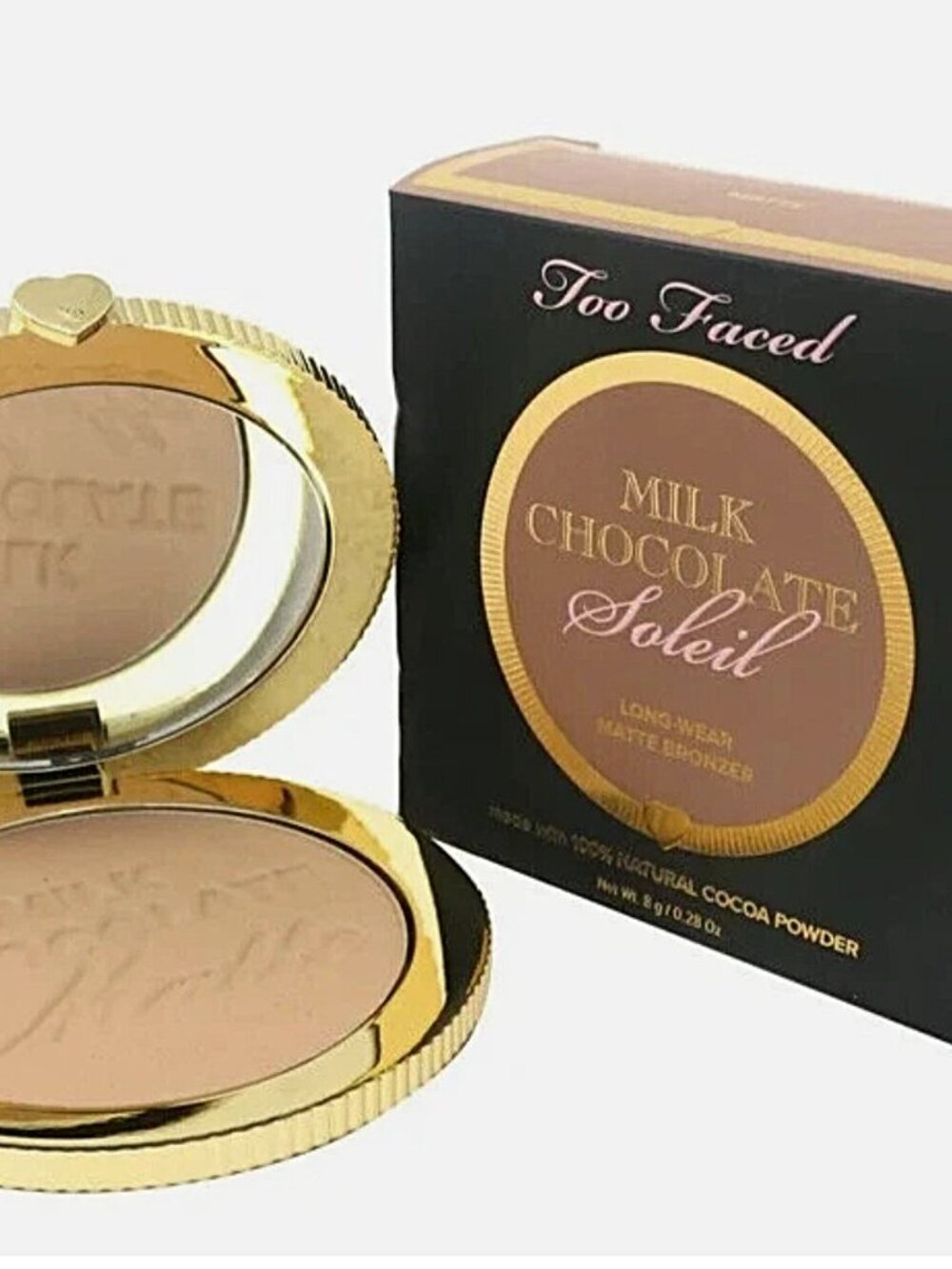 Too Faced Soleil Matte Bronzer* ~ MILK CHOCOLATE (Light Cocoa) 8g NIB